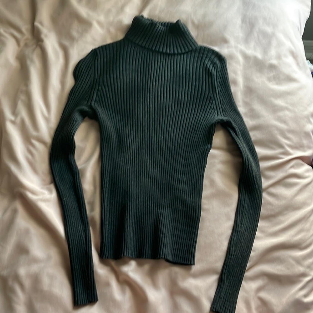 Vintage Banana Republic Turtle Neck, Size S, Grey 🖤